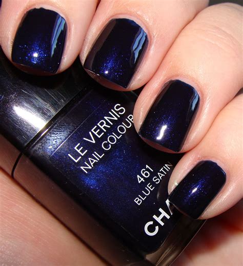 chanel blue satin|chanel nail polish.